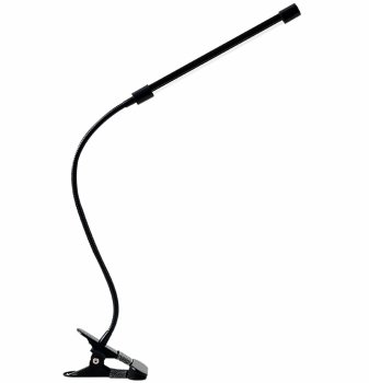 LED Desk Lamp with Clip, 5W, Black