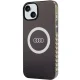 Audi IML Big Logo MagSafe dėklas iPhone 15 Plus / 14 Plus telefonui, juodas