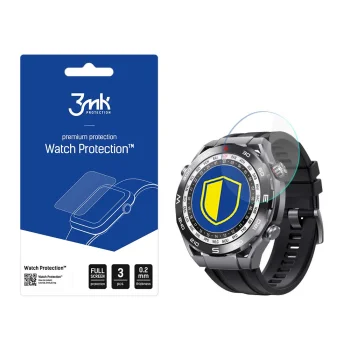 3mk Watch Protection™ hybrid glass v. FlexibleGlass Lite  Huawei Watch Ultimate