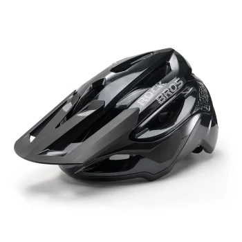 Rockbros LK-99 MTB Helmet with Visor and Magnetic Closure 58-62 cm - Black