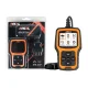 Ancel AD410 PRO „du viename“ OBD2 diagnostikos skeneris ir akumuliatoriaus testeris