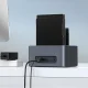 Orico 6656C3-C 5 skyrių doko stotis 2.5\"/3.5\" SATA HDD/SSD su neprisijungusio klonavimo funkcija, pilka