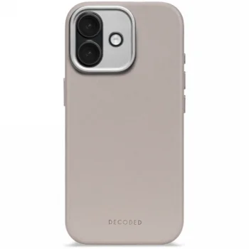 Decoded Leather Backcover MagSafe Phone Case Cover iPhone 17 - beige