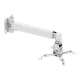 Maclean MC-205 W sieninis projektoriaus laikiklis iki 20 kg, baltas