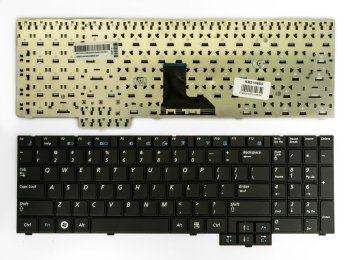 Klaviatūra Samsung NP-RV508, NP-RV510, NP-R620, NP-R530 nešiojamam kompiuteriui, juoda