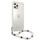 Guess Pearl skaidrus dėklas Apple iPhone 12 / 12 Pro