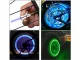 Luminous Bicycle Valve Caps with LED and Motion Sensor, 2 pcs, Green