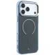 Mercedes Double Layer Iconic Logo MagSafe dėklas iPhone 18 Pro Max / 17 Pro Max, tamsiai pilkas