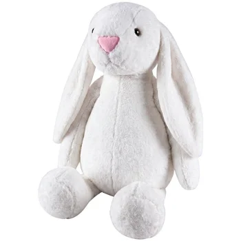 White Plush Bunny Soft Toy, 120 cm