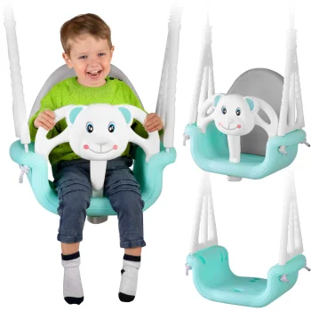 Ricokids 3-in-1 Baby Swing, Turquoise