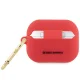 Hello Kitty Silicone 3D Kitty Head dėklas ausinėms Apple AirPods Pro, fuksijų