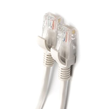 Cat5E UTP Network Patch Cable 0.5m White