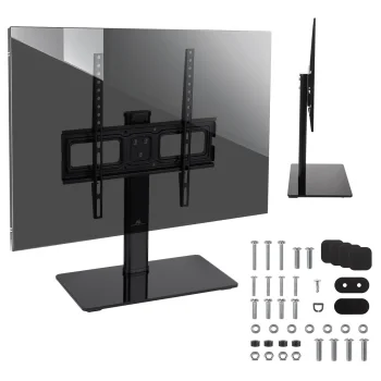 Maclean universalus televizoriaus stovas 32-65", VESA 400x400, 40kg