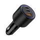 Tech-Protect PD130W 3-Port Car Charger, Black