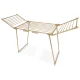 Massido Debora Folding Clothes Airer 19m, Gold