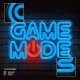 Forever Light Neon PLEXI LED GAME MODE dekoracinis šviestuvas, mėlynas/raudonas