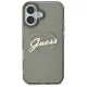 Guess dėklas iPhone 16 Plus telefonui IML Heart Case, juodas