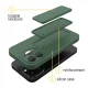 Dėklas Wozinsky Kickstand Case skirtas Xiaomi Redmi 10 su stovu, raudonas