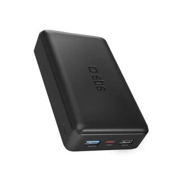 Puro Fast išorinė baterija 20000 mAh, juoda