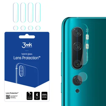 3mk Lens Protection hibridinis kameros stiklas Xiaomi Mi Note 10