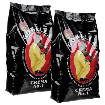Kavos pupelės Joerges Gorilla Crema No.1, 2 kg, 100% Arabica