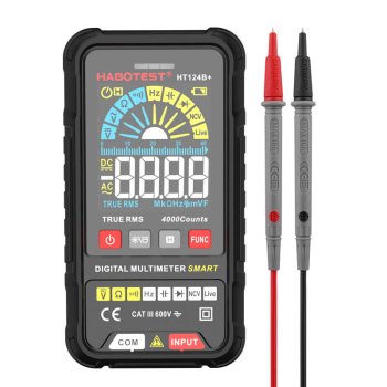 Habotest HT124B+ skaitmeninis universalus multimetras su NCV