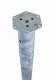 Sraigtinis polius M 68 x 750 mm M12 HDG