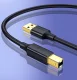 Ugreen USB-A į USB-B 2.0 spausdintuvo laidas, 1.5m, juodas