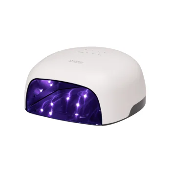 N6 UV/LED manikiūro ir pedikiūro lempa 48 W, balta