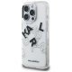 Karl Lagerfeld iPhone 16 Pro Max dėklas IML Sketched Graphic, skaidrus