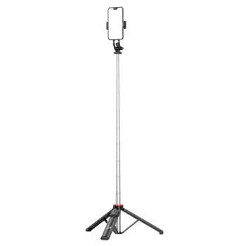 Wozinsky WC1Y3S Telescopic Selfie Stick 1.3m with Phone Holder, Black