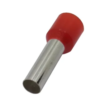 Izoliuoti kabelių antgaliai 16 mm² / 5AWG laidui, 100 vnt., raudoni