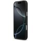 Guess Grained Big 4G Classic Logo dėklas iPhone 17 Pro Max, juodas