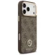 Guess 4G Strass Logo & Big Strap MagSafe dėklas iPhone 17 Pro Max, rudas