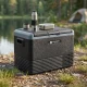 Kompresorinis automobilinis šaldytuvas MOUNTAIN GOAT Liberty 45,3 l, juodas/pilkas