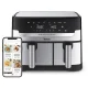 Karšto oro gruzdintuvė Tefal Dual Easy Fry & Grill EY905D, 8.3 l