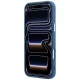 Guess 4G & Big Strass Logo dėklas iPhone 18 Pro / 17 Pro, mėlynas