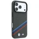 BMW M Quadrille Kevlar MagSafe dėklas telefonui iPhone 18 Pro Max / 17 Pro Max, tamsiai pilkas