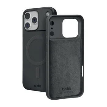 SBS Instinct Mag dėklas iPhone 18 Pro / 17 Pro su MagSafe, juodas