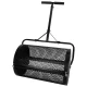 Komposto ir trąšų barstytuvas LUARO Garden Mesh Roller, juodas