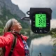 Huslog KF-65A Portable Blood Pressure Meter Heart Rate Monitor with Voice Function