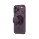 Dėklas AmazingThing Titan Pro Pop Lens skirtas iPhone 18 Pro su kameros apsauga ir stovu, violetinis