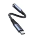 Joyroom SY-C01 USB-C to 3.5mm & USB-C DAC Adapter 60W Black