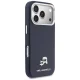 Karl Lagerfeld Karl & Choupette Saffiano MagSafe dėklas iPhone 17 Pro Max, mėlynas