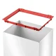 Šiukšliadėžė Hailo Big-Box Swing L 35 l su švytuokliniu dangčiu, balta