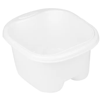 Activeshop Pedicure Foot Soaking Bowl, White
