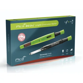 Statybinis žymeklis Pica BIG-Dry Promo Pack su šerdelių rinkiniu