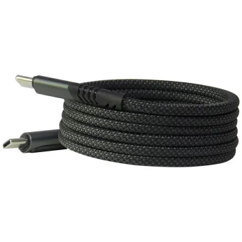 Audi USB-C to USB-C 2.0 Cable 60W 20V 3A 1.2m with LCD Display - Black