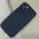 Tfo Silicon dėklas, skirtas Xiaomi Redmi 14C / Redmi A4 / POCO C75, tamsiai mėlynas