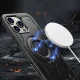 Hybrid Armor Trendy dėklas, skirtas iPhone 16 Pro Max su MagSafe, juodas